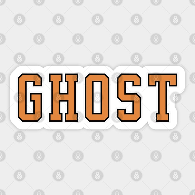 Ghost University Text Sticker by H. R. Sinclair